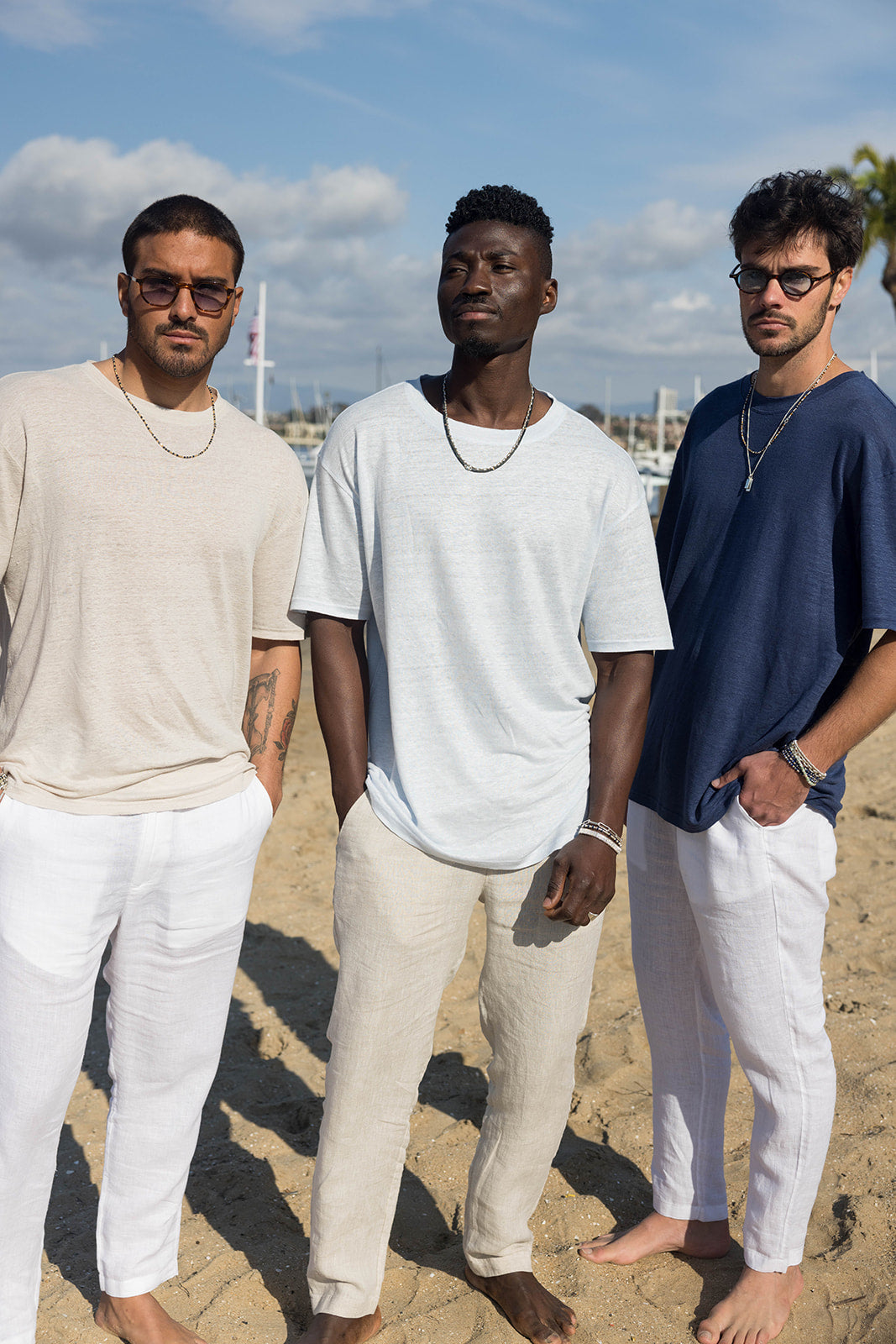 The Linen T-Shirt Oversized: Summer 3-Pack