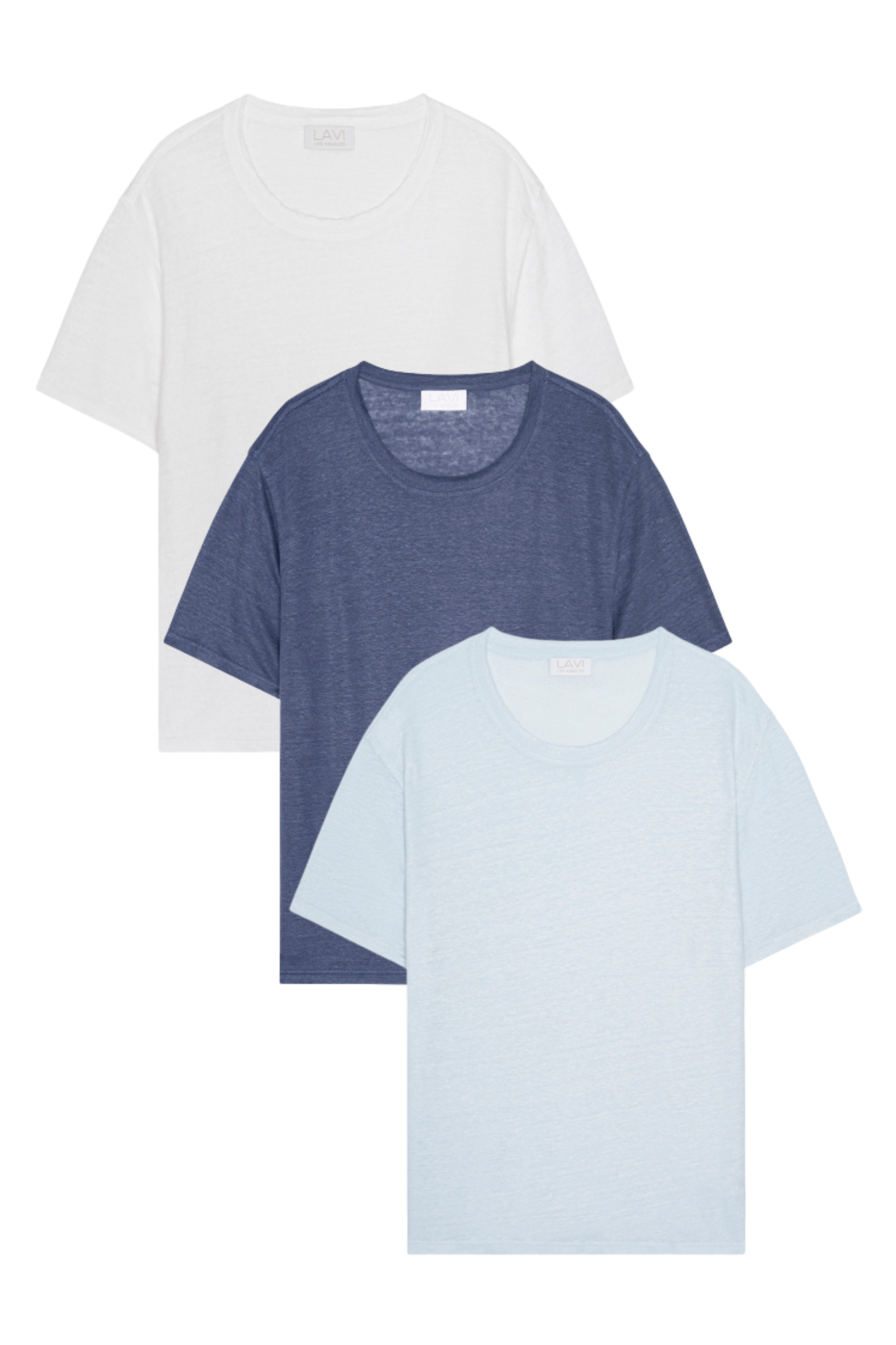The Linen T-Shirt : Summer 3-Pack