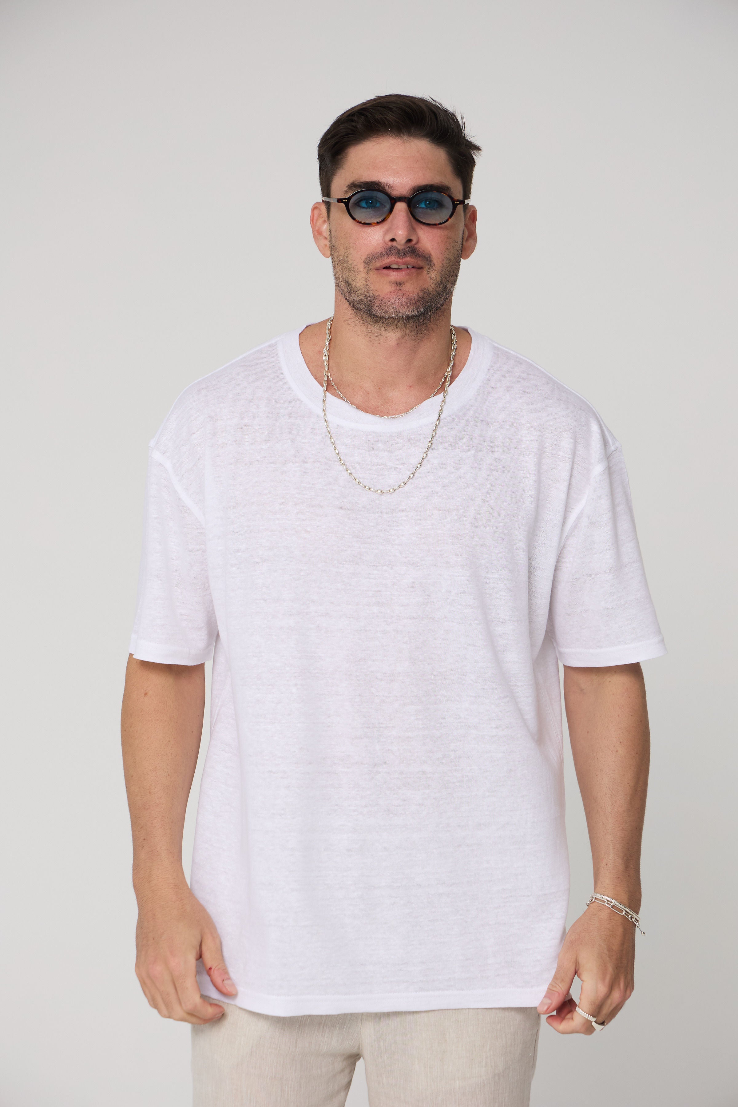 The Linen T-Shirt Oversized: The Team's 3-Pack