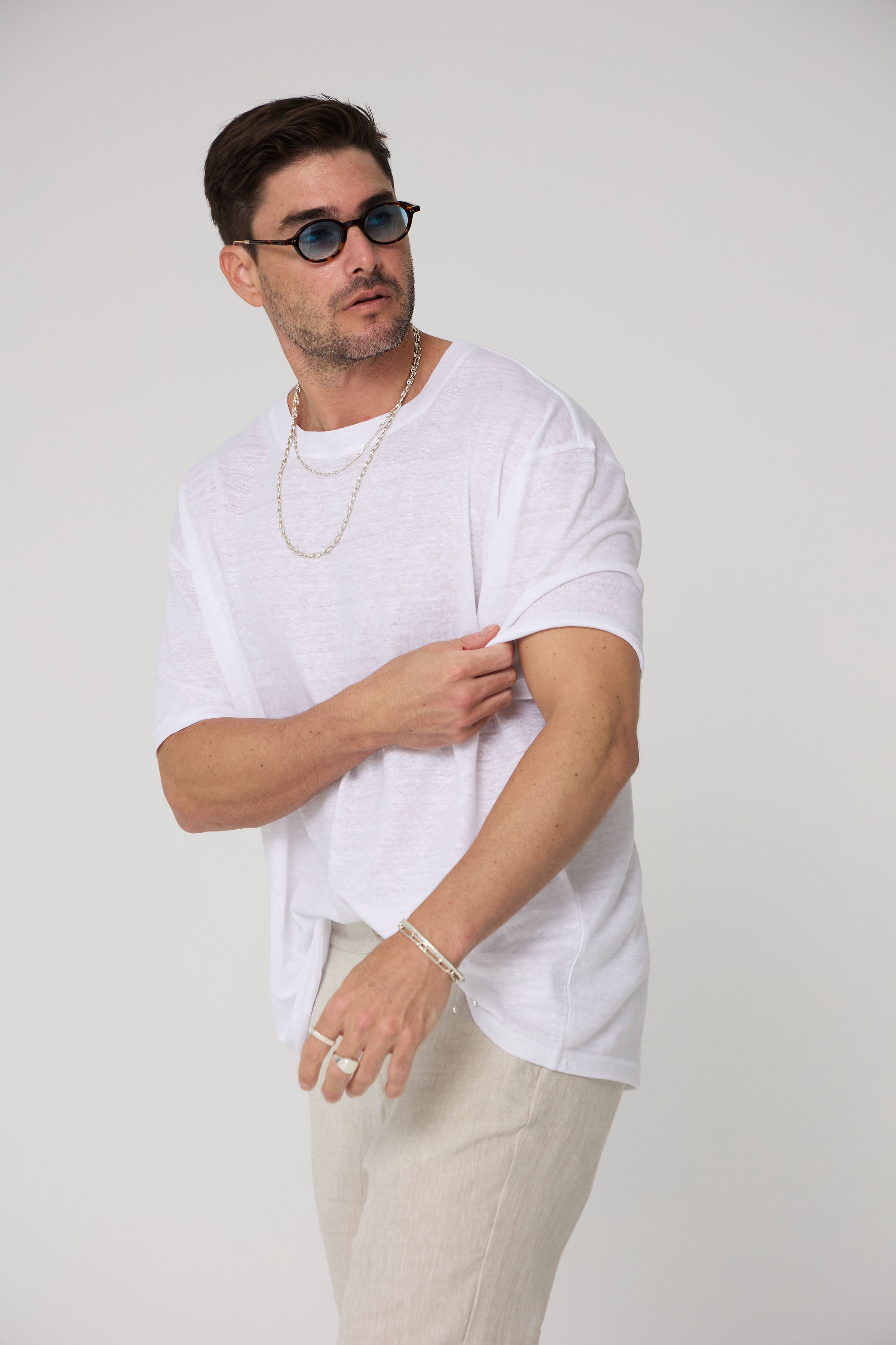 The Linen T-Shirt Oversized: Summer 3-Pack