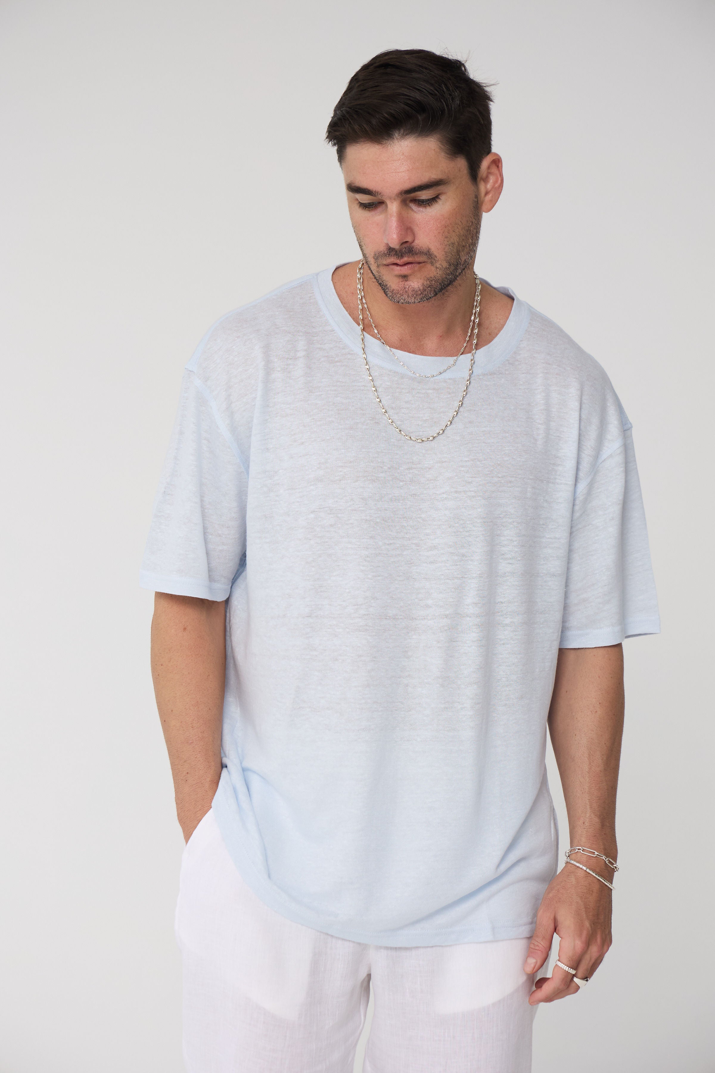 The Linen T-Shirt Oversized: Summer 3-Pack