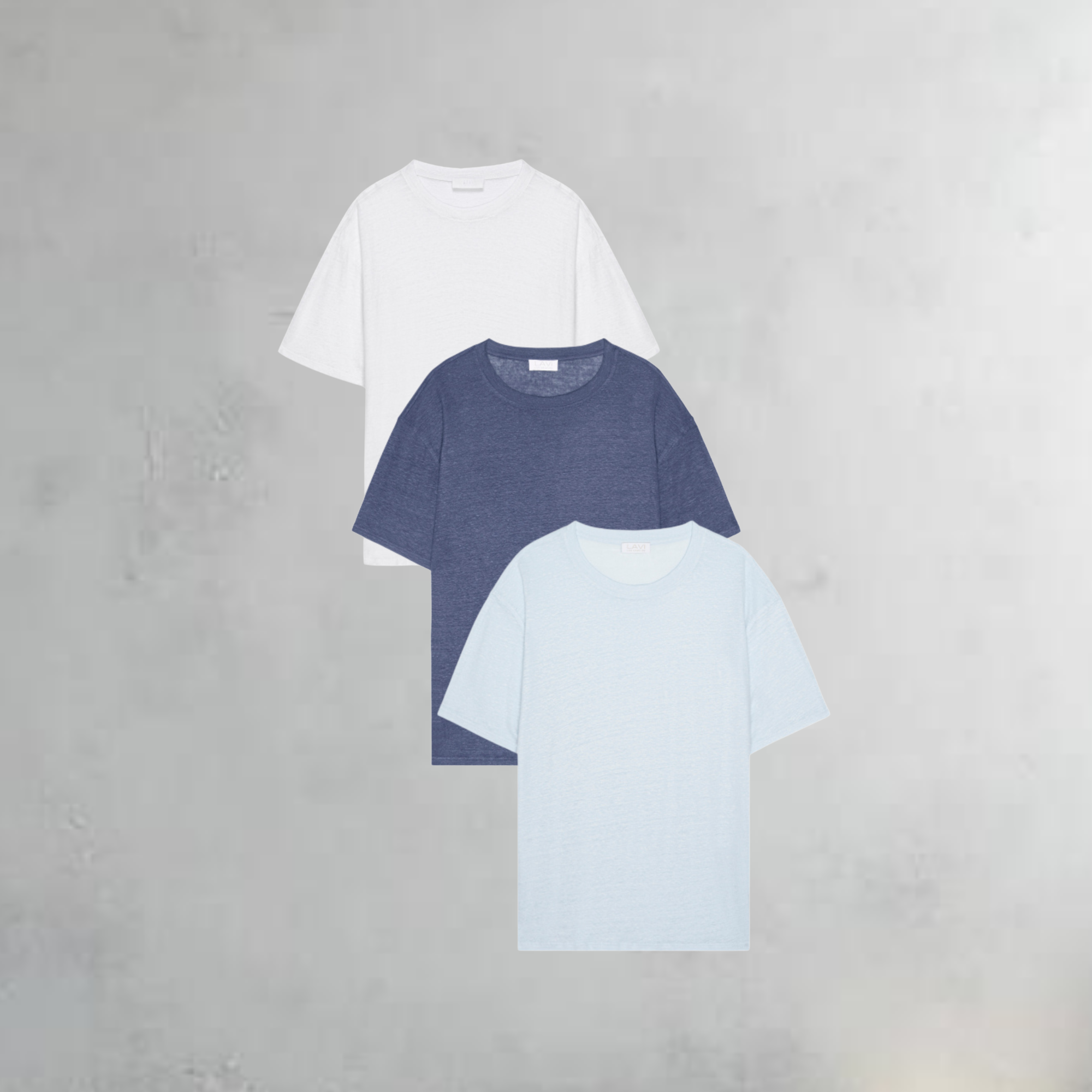 The Linen T-Shirt Oversized: Summer 3-Pack