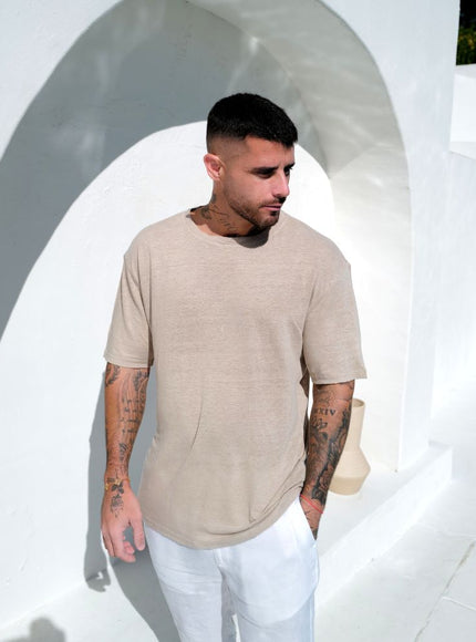 The Linen T-Shirt: Neutrals 3-Pack