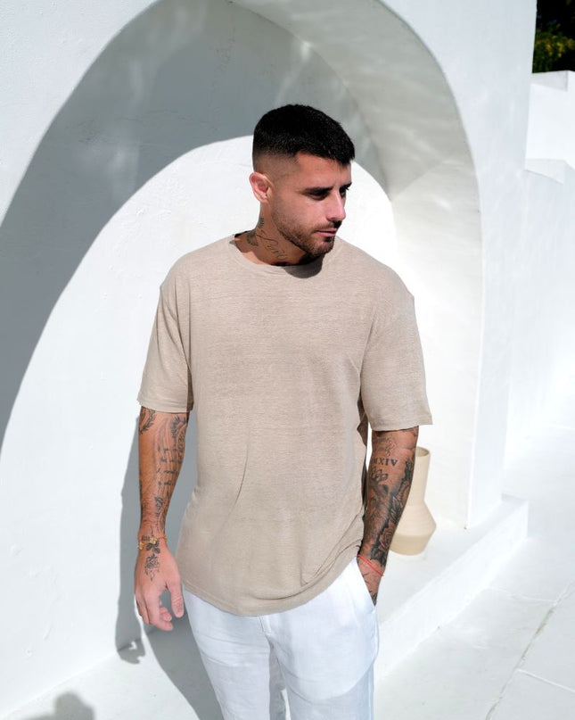 The Linen T-Shirt: Neutrals 3-Pack