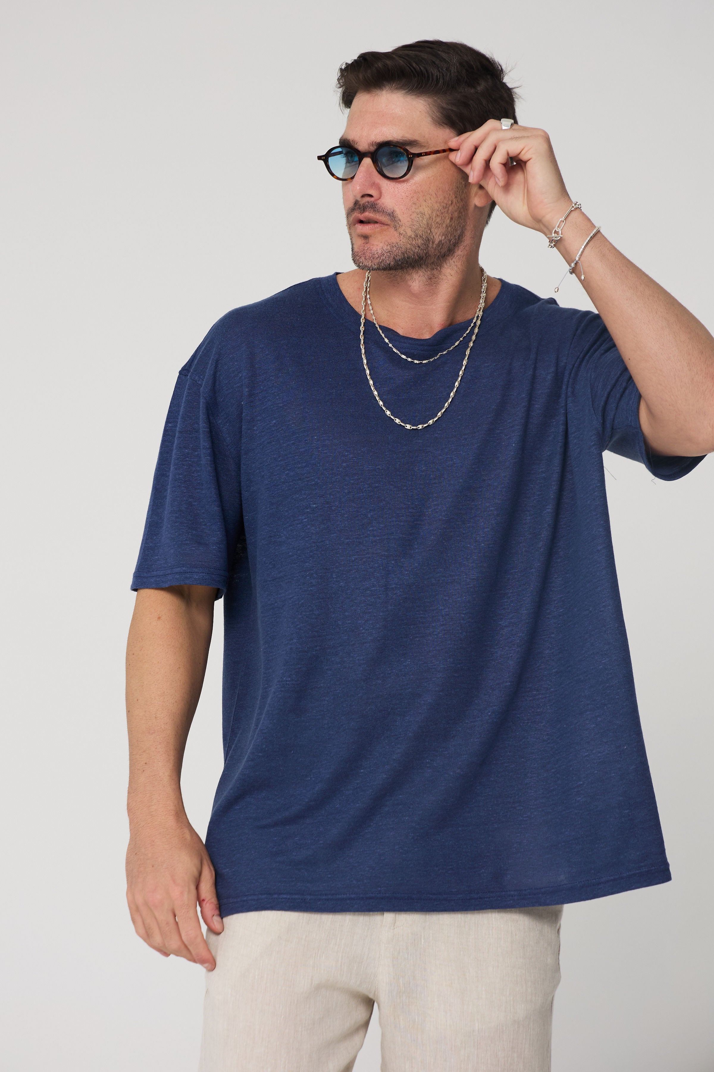 The Linen T-Shirt Oversized: Summer 3-Pack