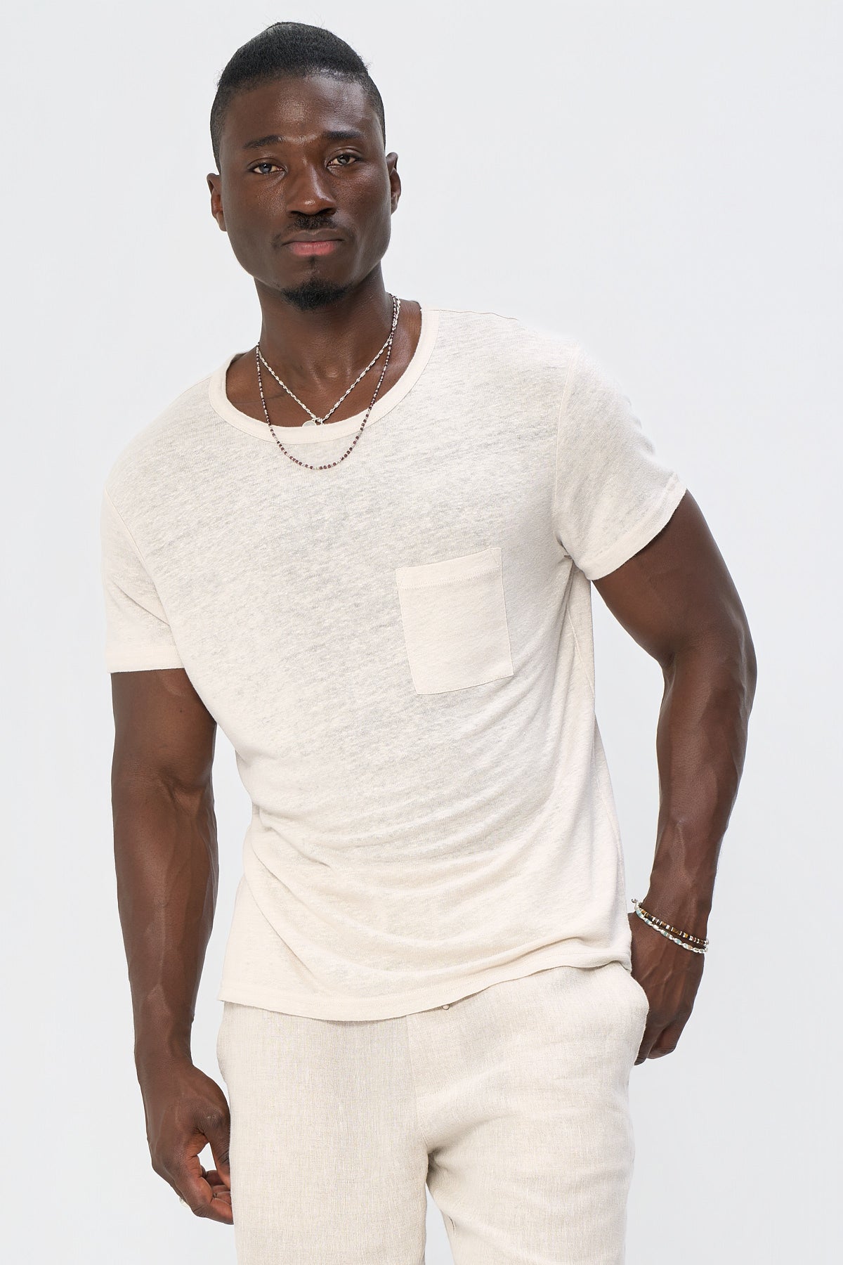 The Pocket Linen Tee