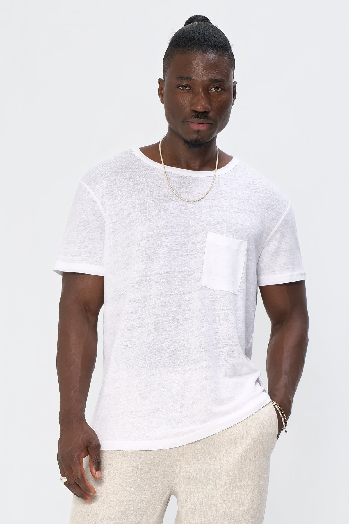 The Pocket Linen Tee