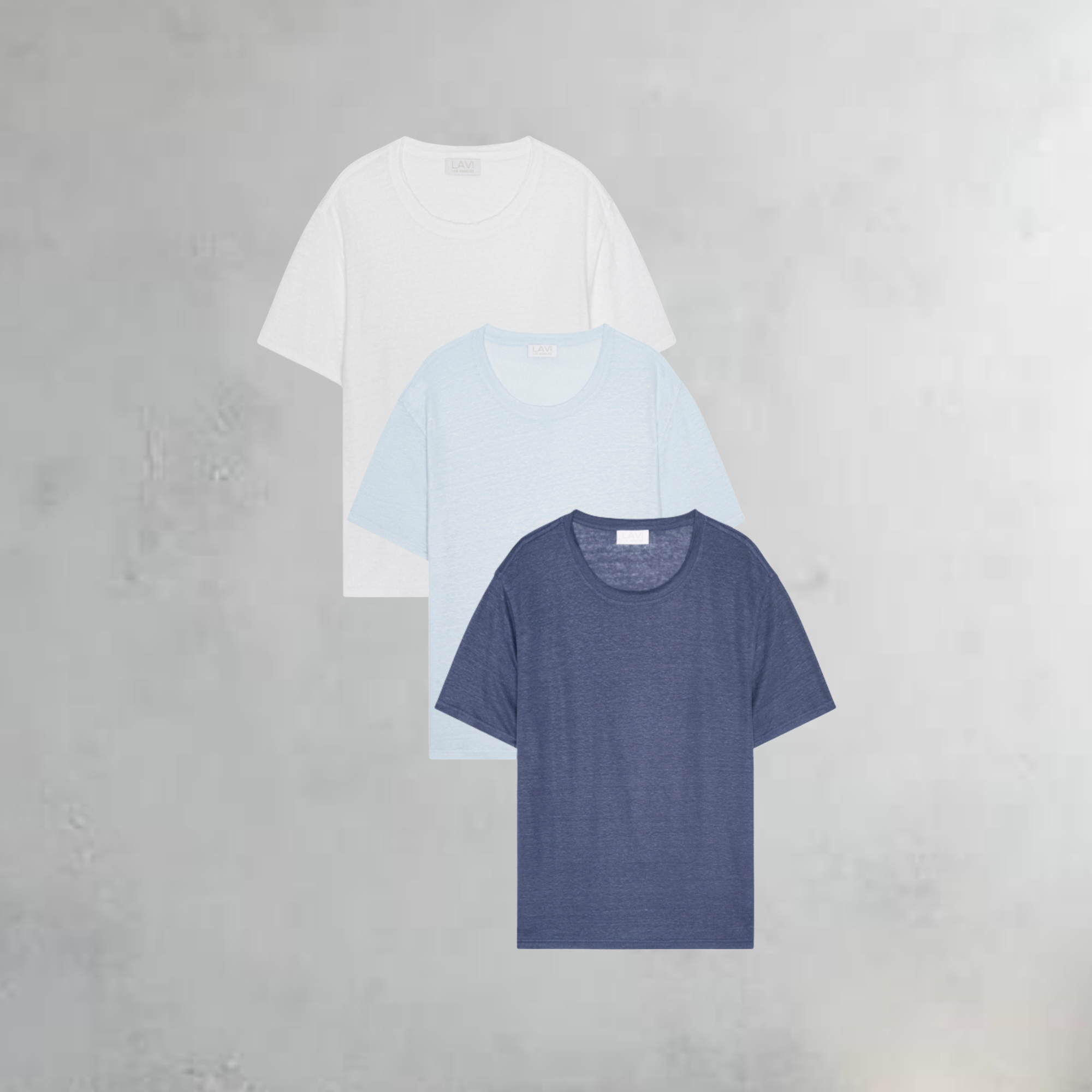 The Linen T-Shirt : Summer 3-Pack