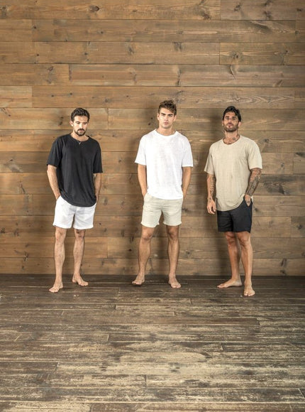 The Linen T-Shirt: Neutrals 3-Pack