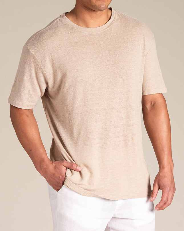 The Linen T-Shirt: Neutrals 3-Pack