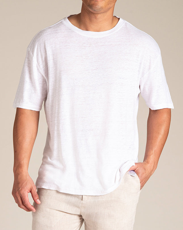 The Linen T-Shirt: Neutrals 3-Pack